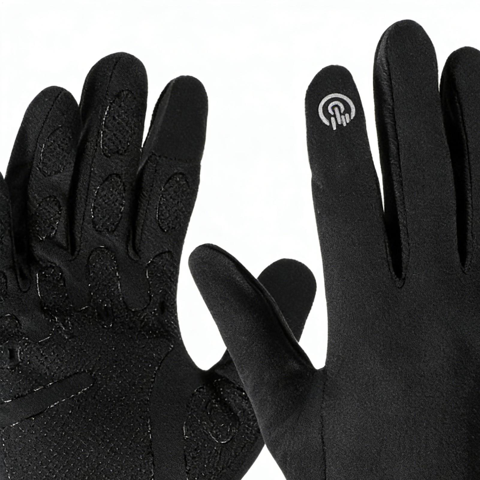 Running Gear In Snow - Sarung Tangan Bersepeda Hangat Sarung Tangan