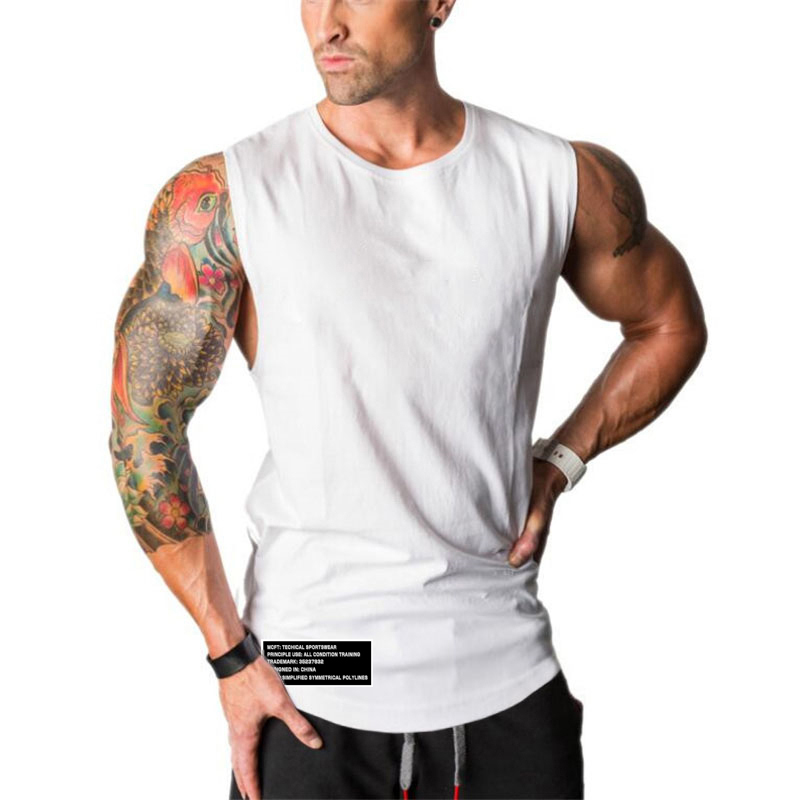 Running Gear Vest - Singlet Pria Tanpa Lengan untuk Musim