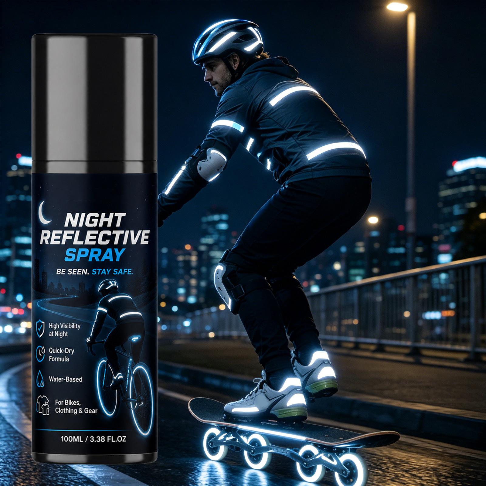 Semprotan Reflektif Malam 100m - Running Visibility Gear ulasan dan harga