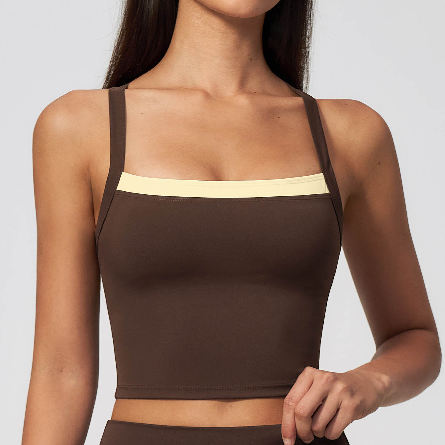 Tank Top Yoga Wanita dengan Pu - Running Gear Vest ulasan dan harga