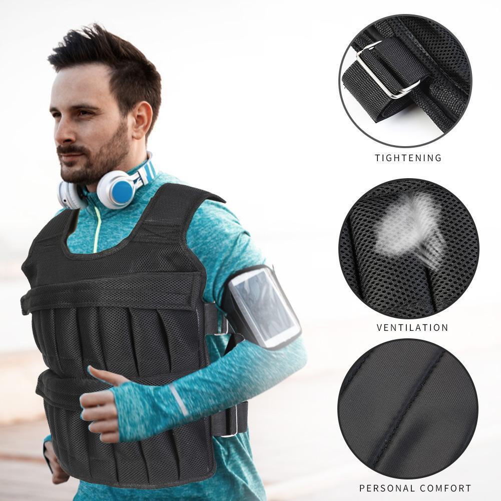 Jaket Beban Latihan 3/15/35kg, - Running Gear Vest ulasan dan harga