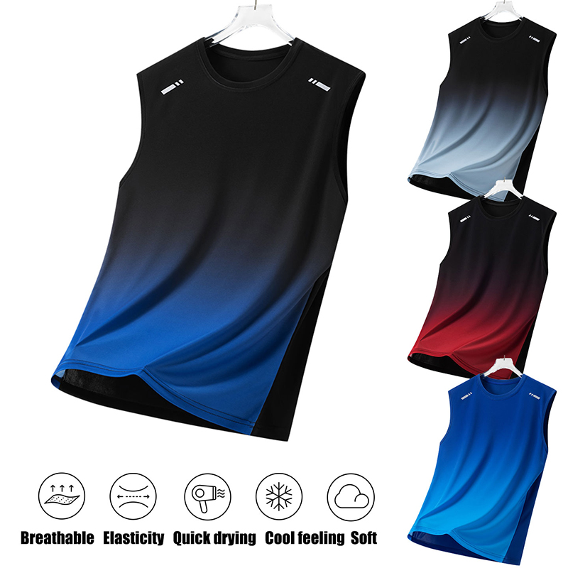 Rompi Olahraga Pria Gradient,  - Running Gear Vest ulasan dan harga