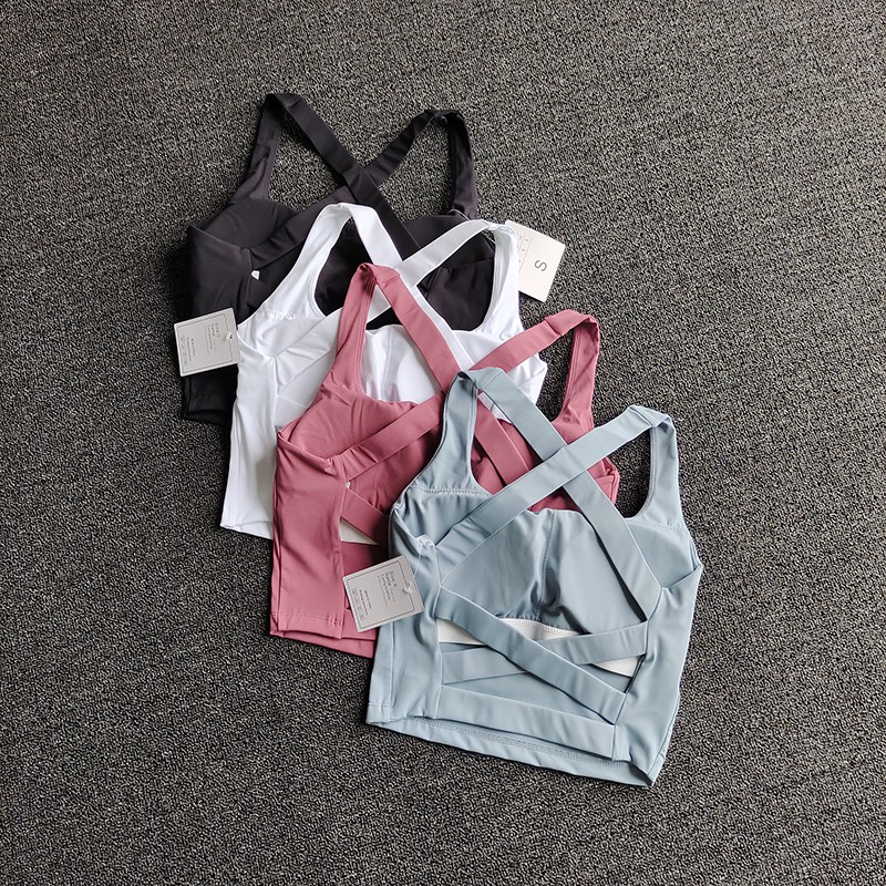 Bra Olahraga Wanita Push Up, B - Running Gear Vest ulasan dan harga