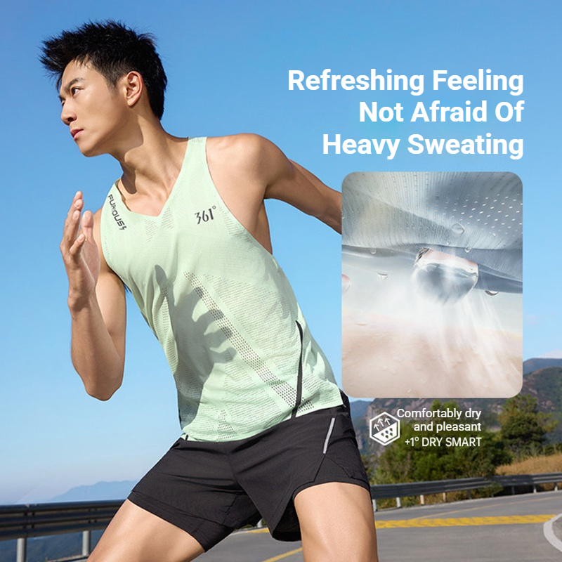 Rompi Olahraga Pria 361 Degree - Running Gear Vest ulasan dan harga