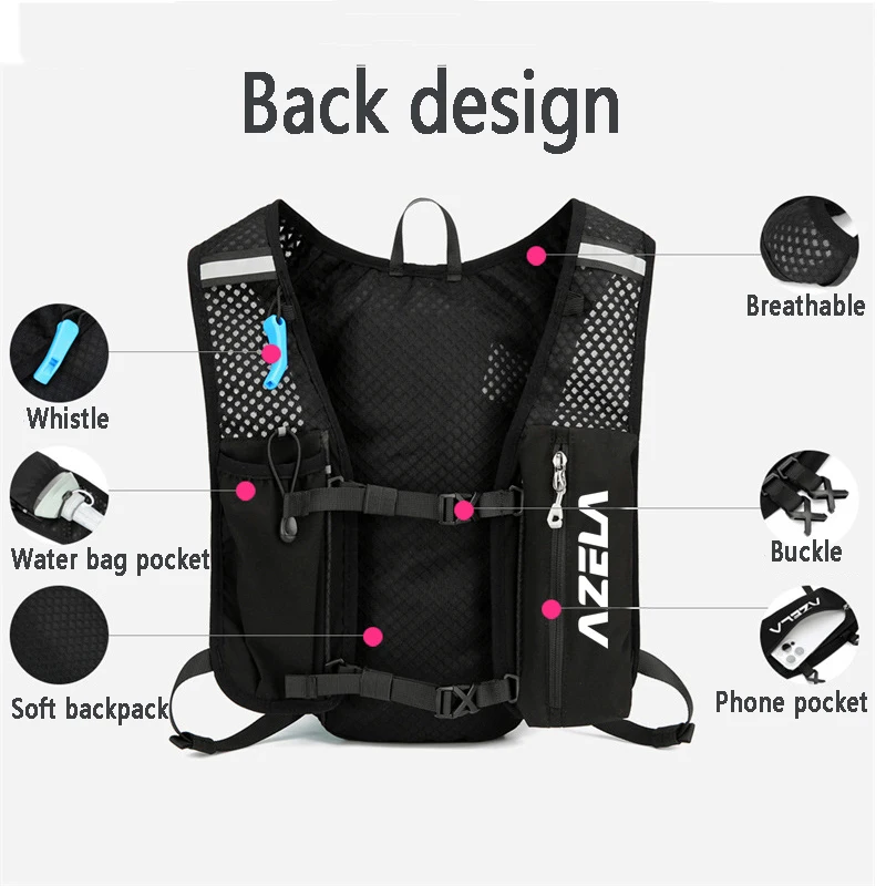 5L rompi hidrasi lari ransel r - Running Gear Vest ulasan dan harga